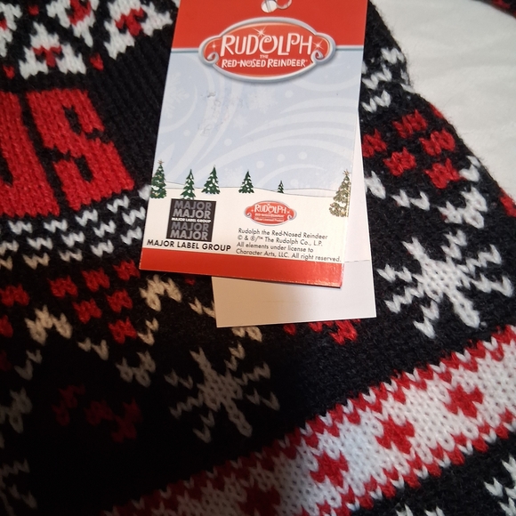 Ugly Christmas Sweater - Rudolph - Large - Long Sleeve Crewneck New NWT - Picture 4 of 9